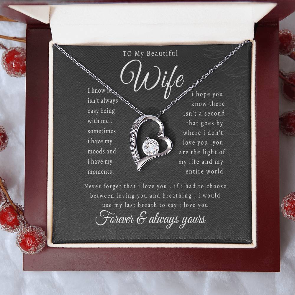 Forever & always yours - My Wife
