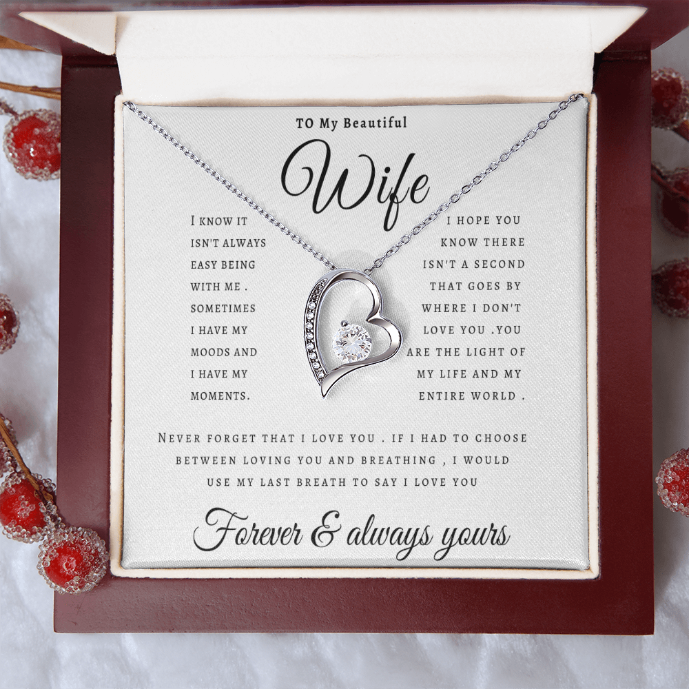 Forever & always yours - To My Wife