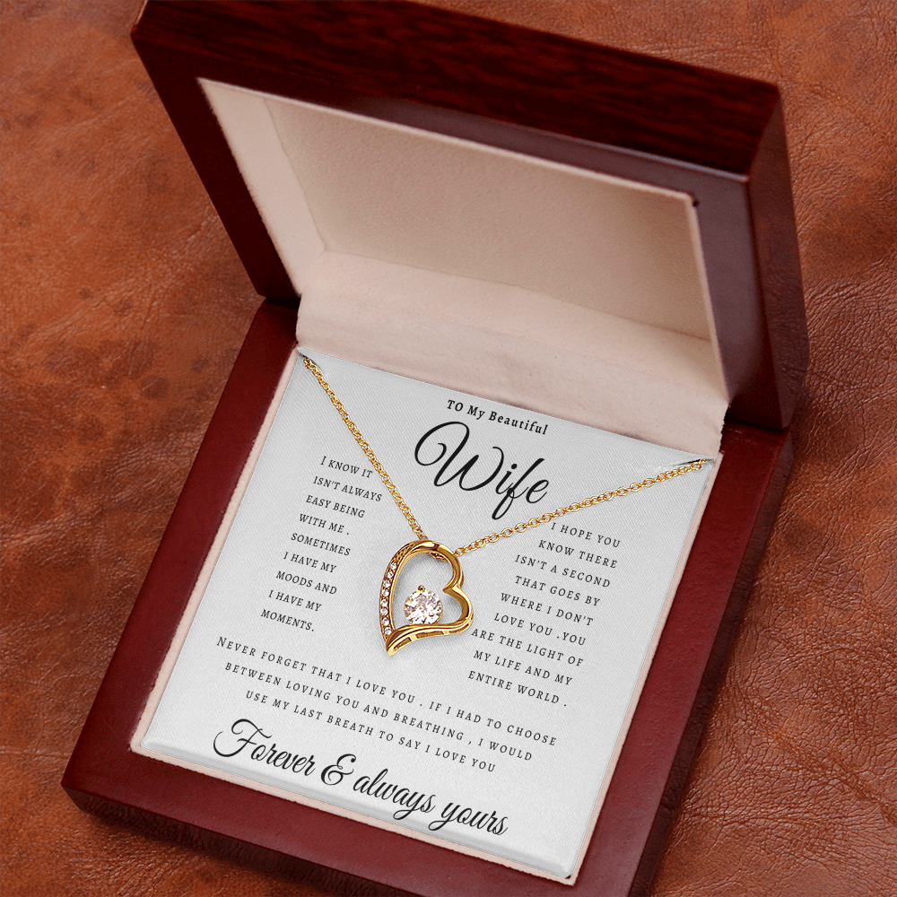 Forever & always yours - To My Wife