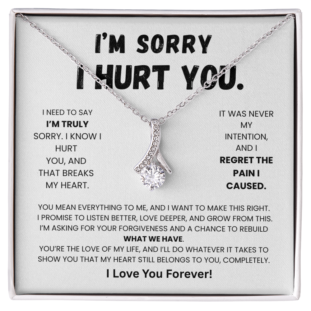 Apology Gift - I'm Sorry I Hurt You!
