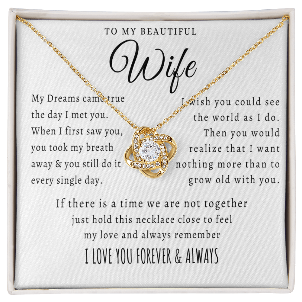 TO MY BEAUTIFUL WIFE