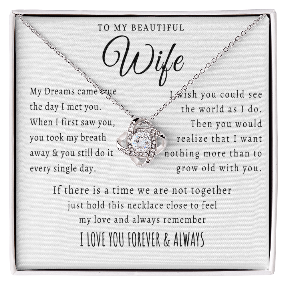 TO MY BEAUTIFUL WIFE