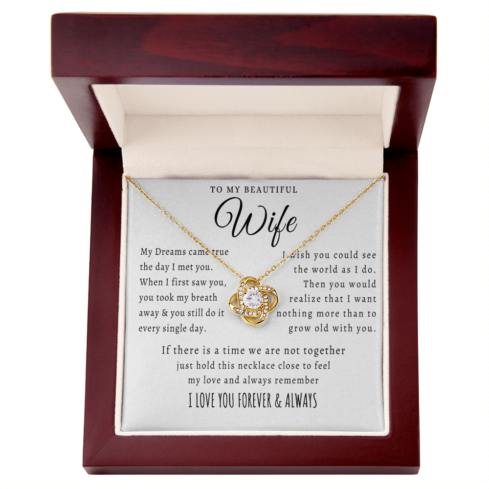 TO MY BEAUTIFUL WIFE
