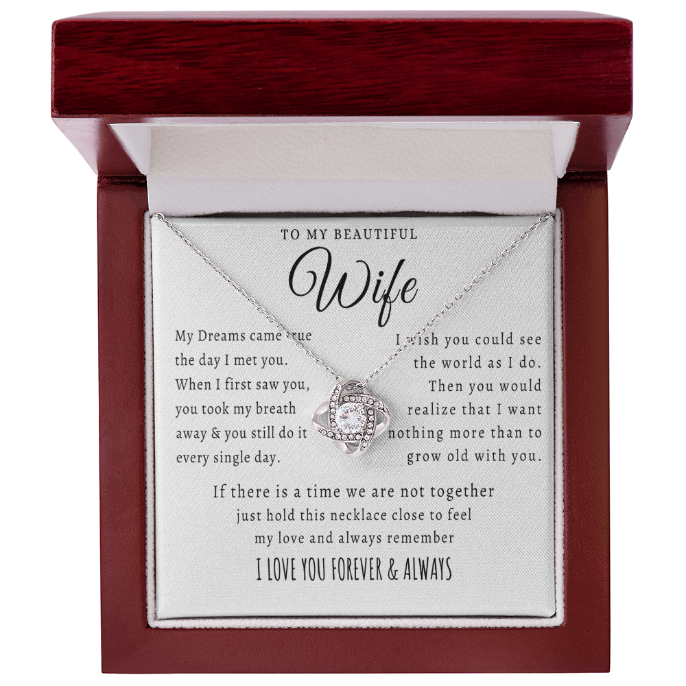 TO MY BEAUTIFUL WIFE