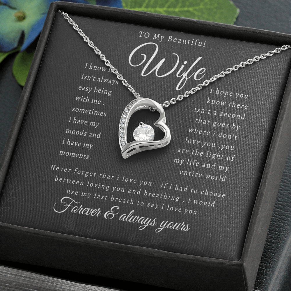 Forever & always yours - My Wife