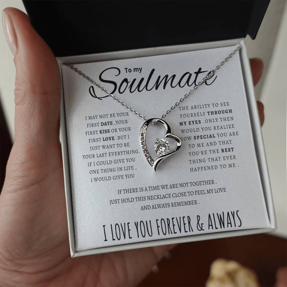 To my Soulmate - Forever Love Necklace