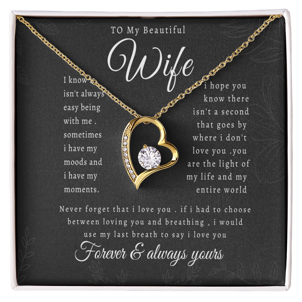 Forever & always yours - My Wife