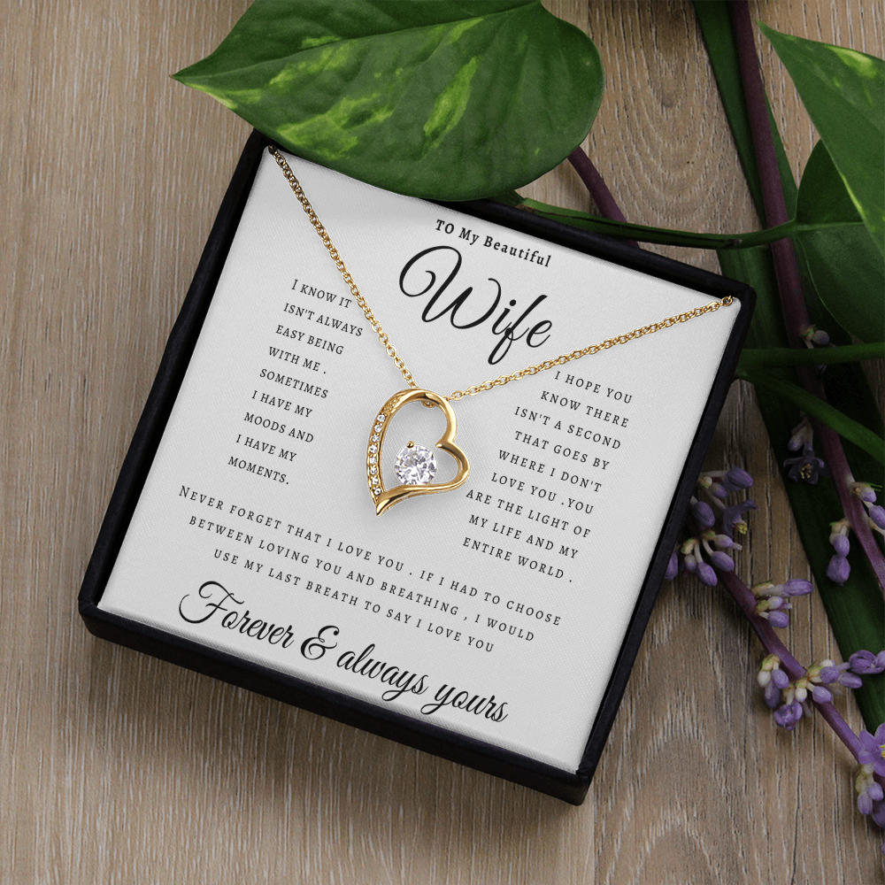 Forever & always yours - To My Wife
