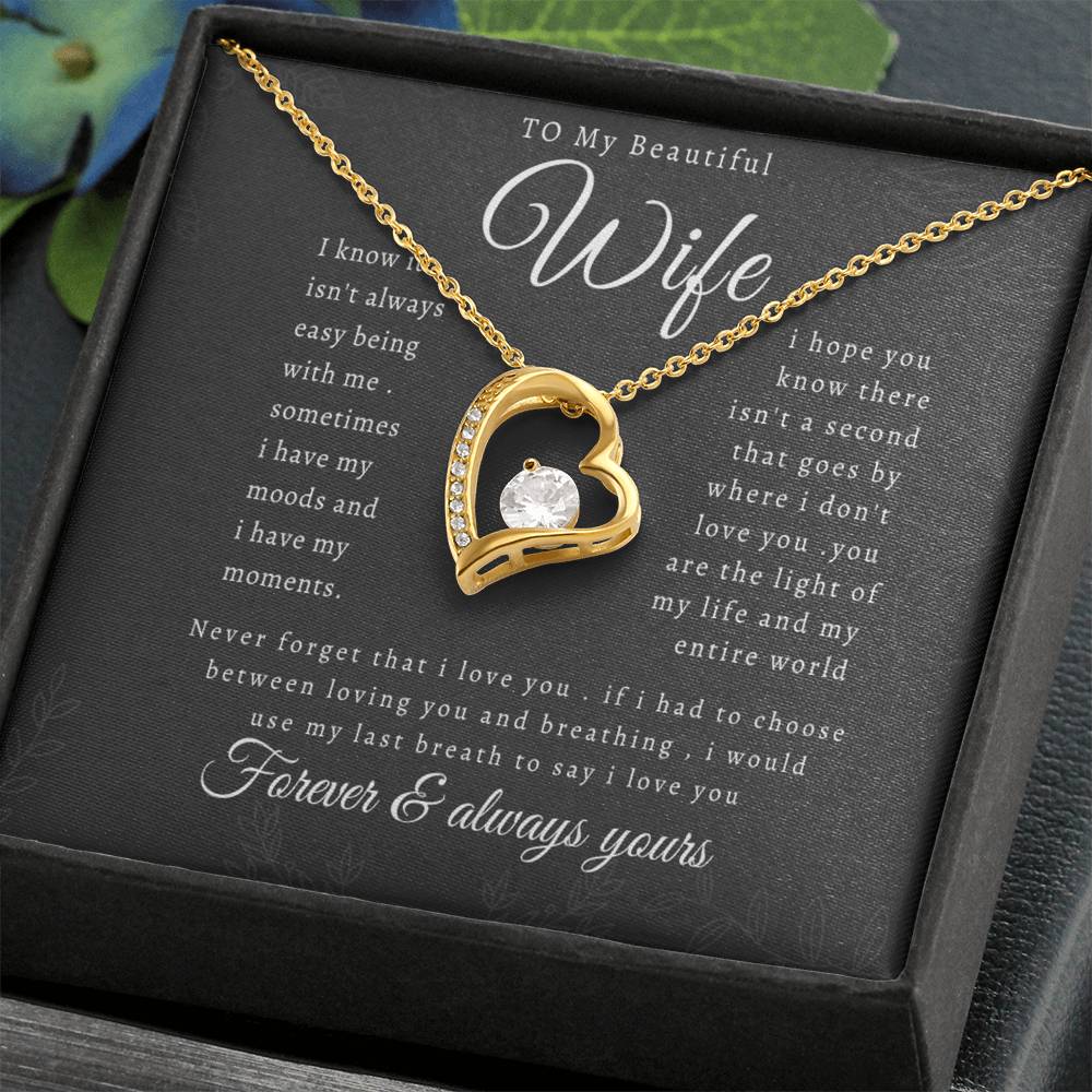 Forever & always yours - My Wife