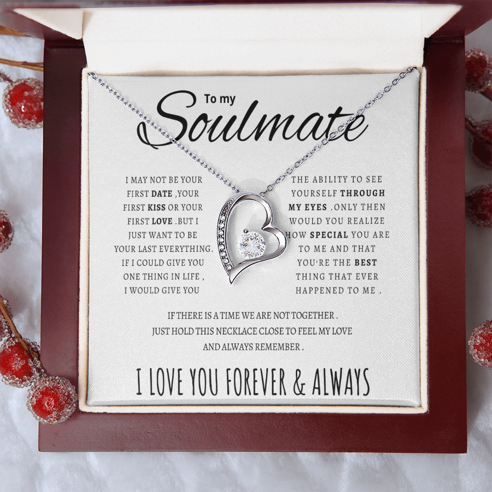 To my Soulmate - Forever Love Necklace