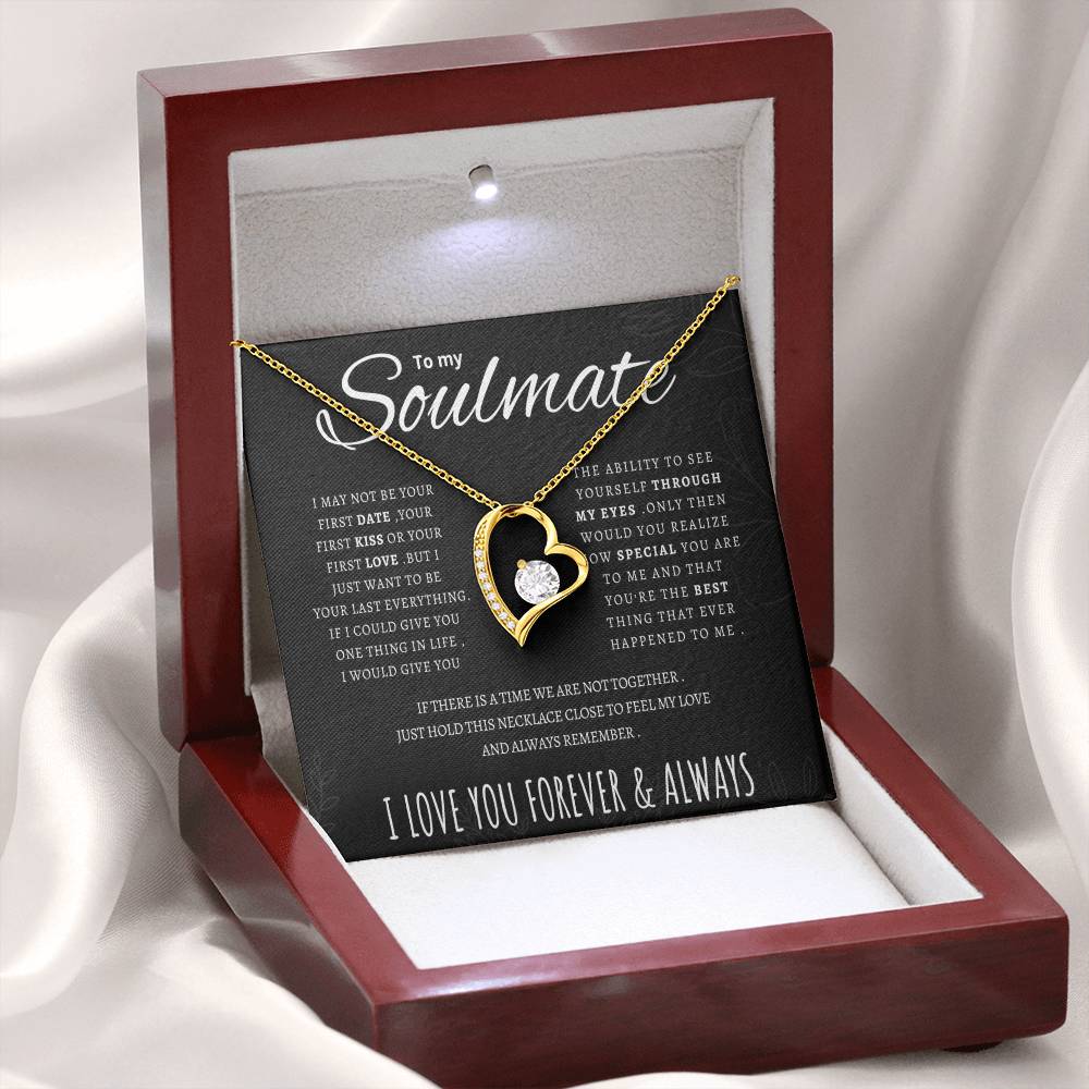 A Gift She'll Never Forget - Surprise Your Soulmate with the Forever Love Necklace 🥰