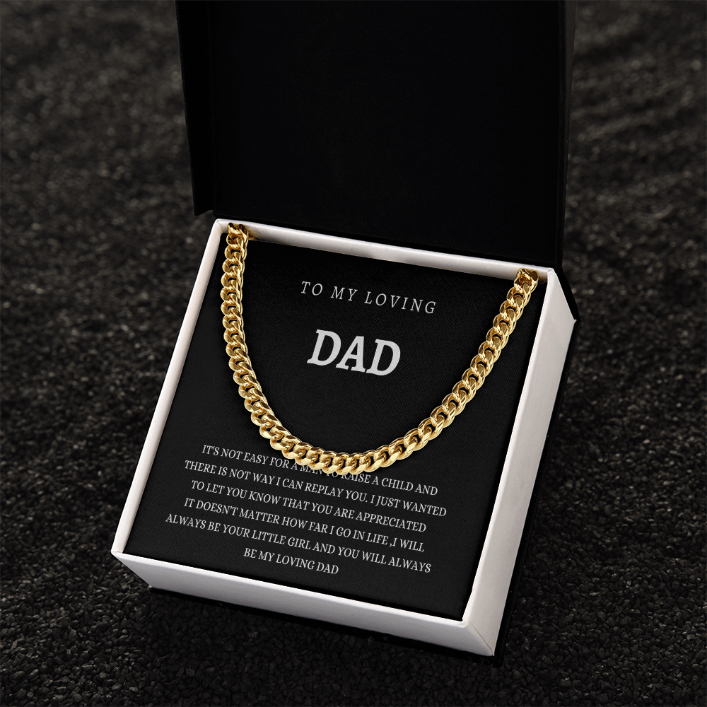 TO MY LOVING  - DAD