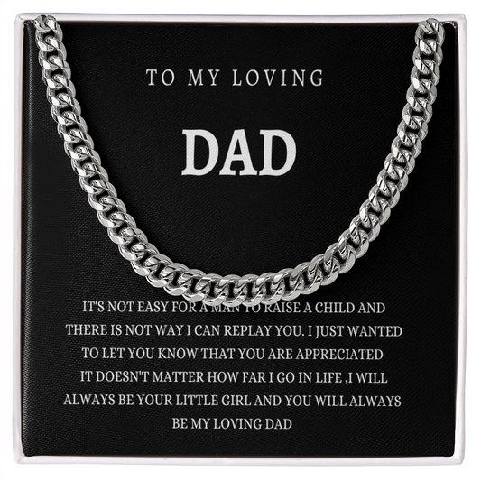 TO MY LOVING  - DAD