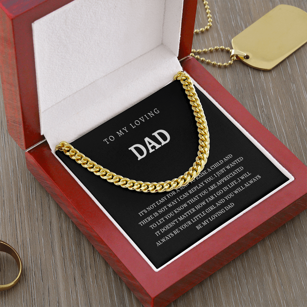 TO MY LOVING  - DAD