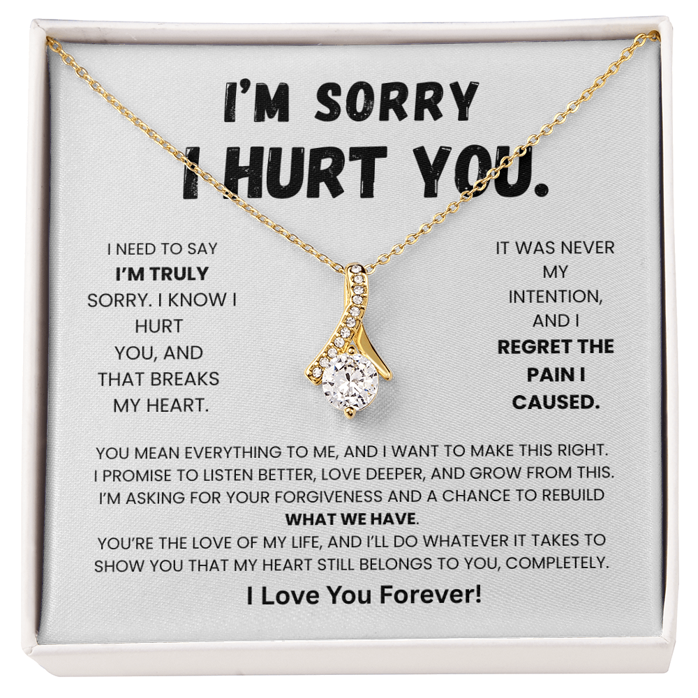 Apology Gift - I'm Sorry I Hurt You!