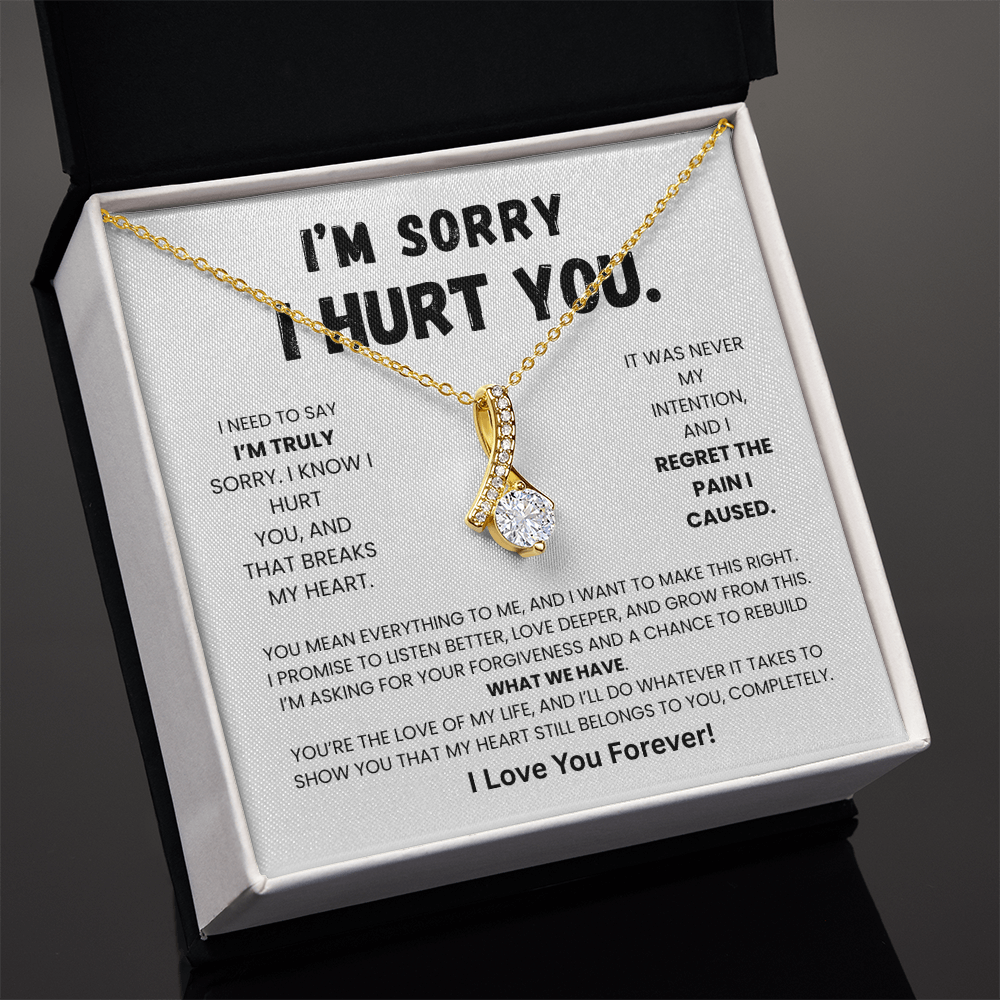 Apology Gift - I'm Sorry I Hurt You!