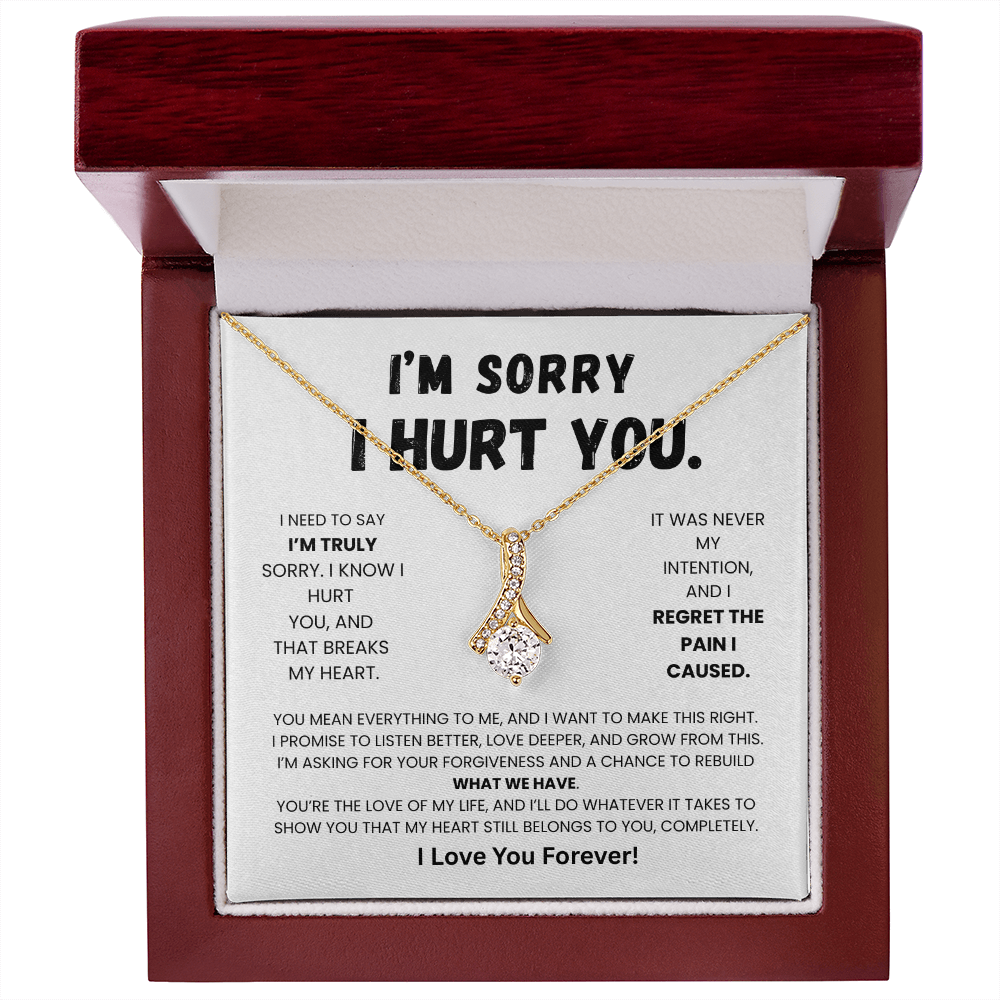 Apology Gift - I'm Sorry I Hurt You!