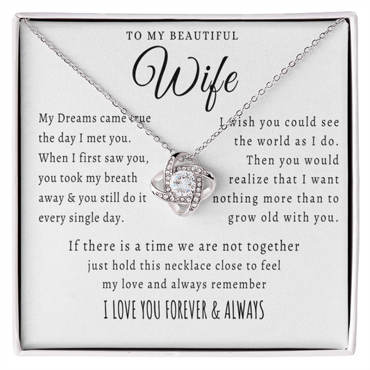 TO MY BEAUTIFUL  WIFE