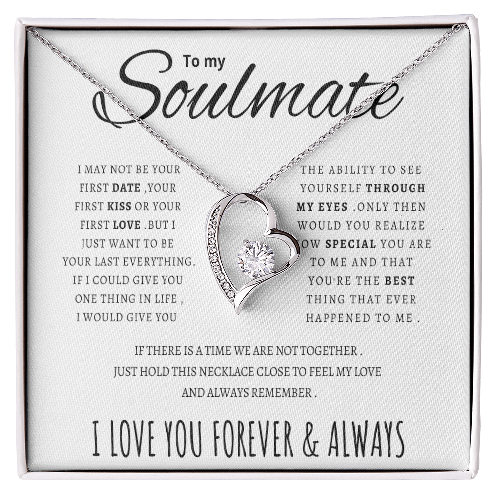 To my Soulmate - Forever Love Necklace
