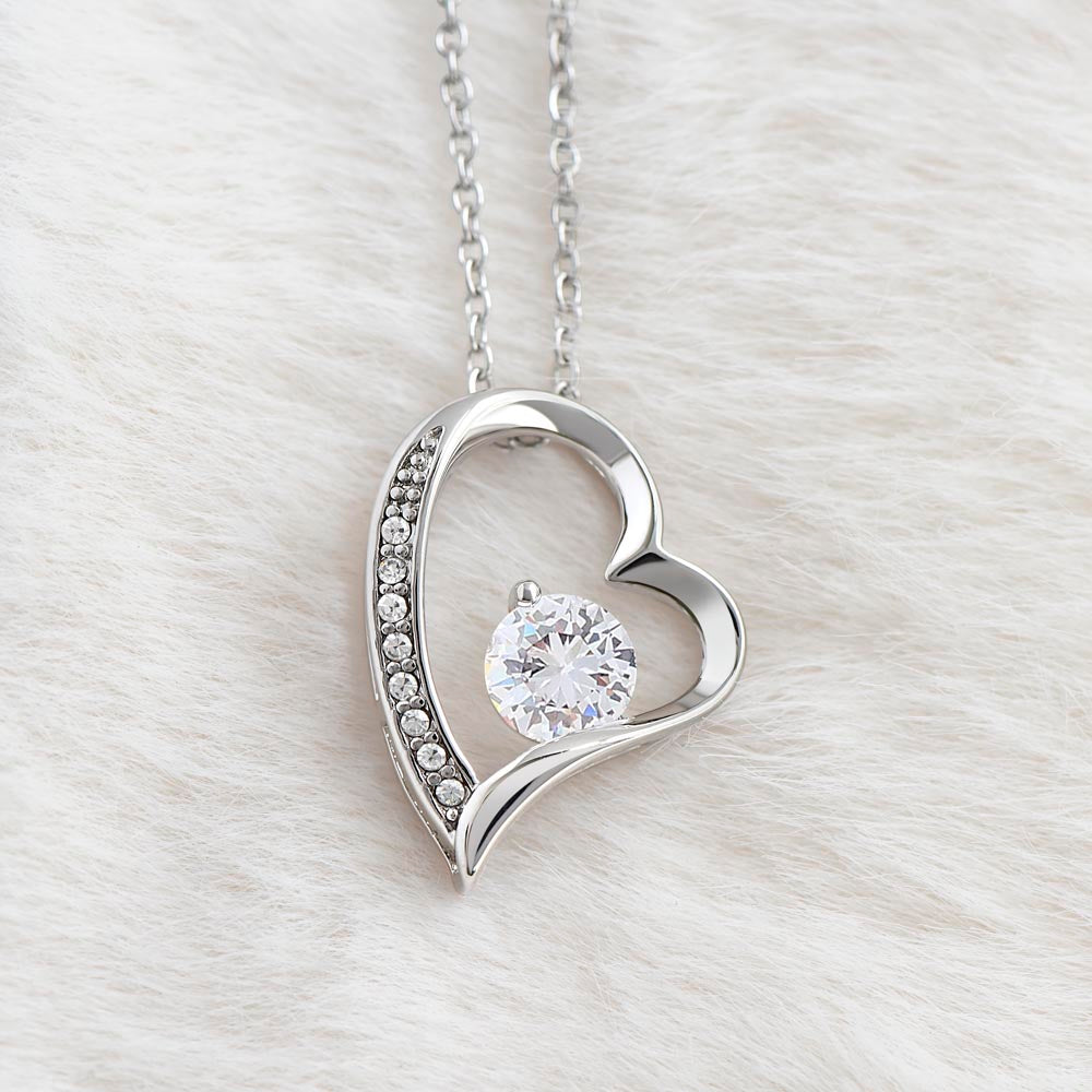 To My Beautiful Daughter - Forever Love Necklace
