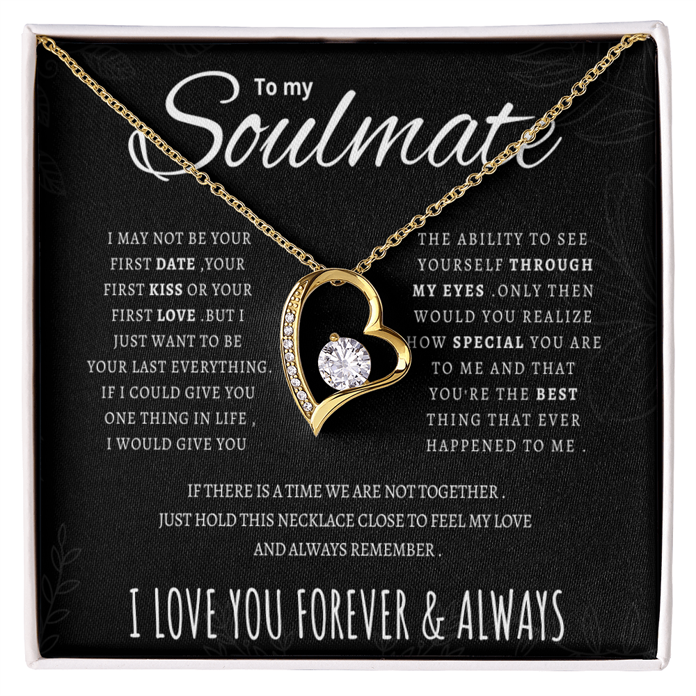 A Gift She'll Never Forget - Surprise Your Soulmate with the Forever Love Necklace 🥰