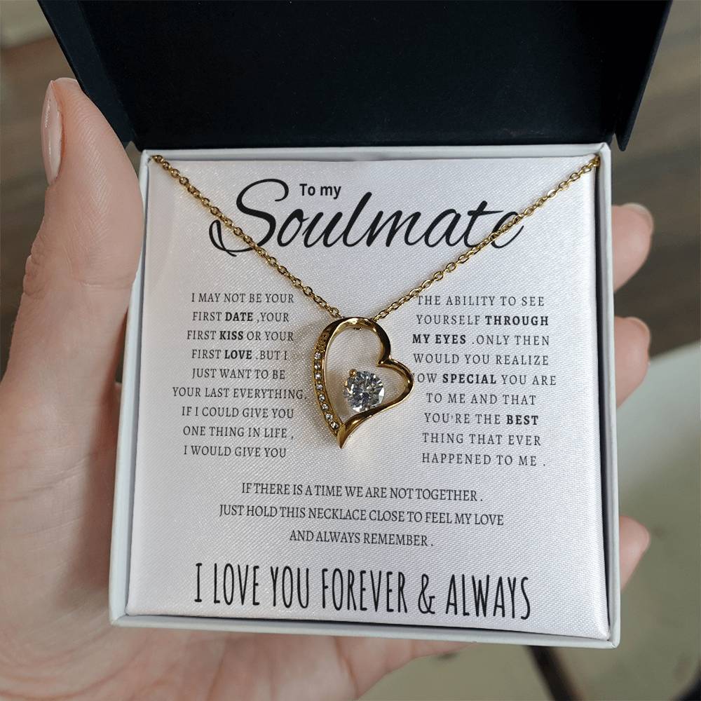 To my Soulmate - Forever Love Necklace